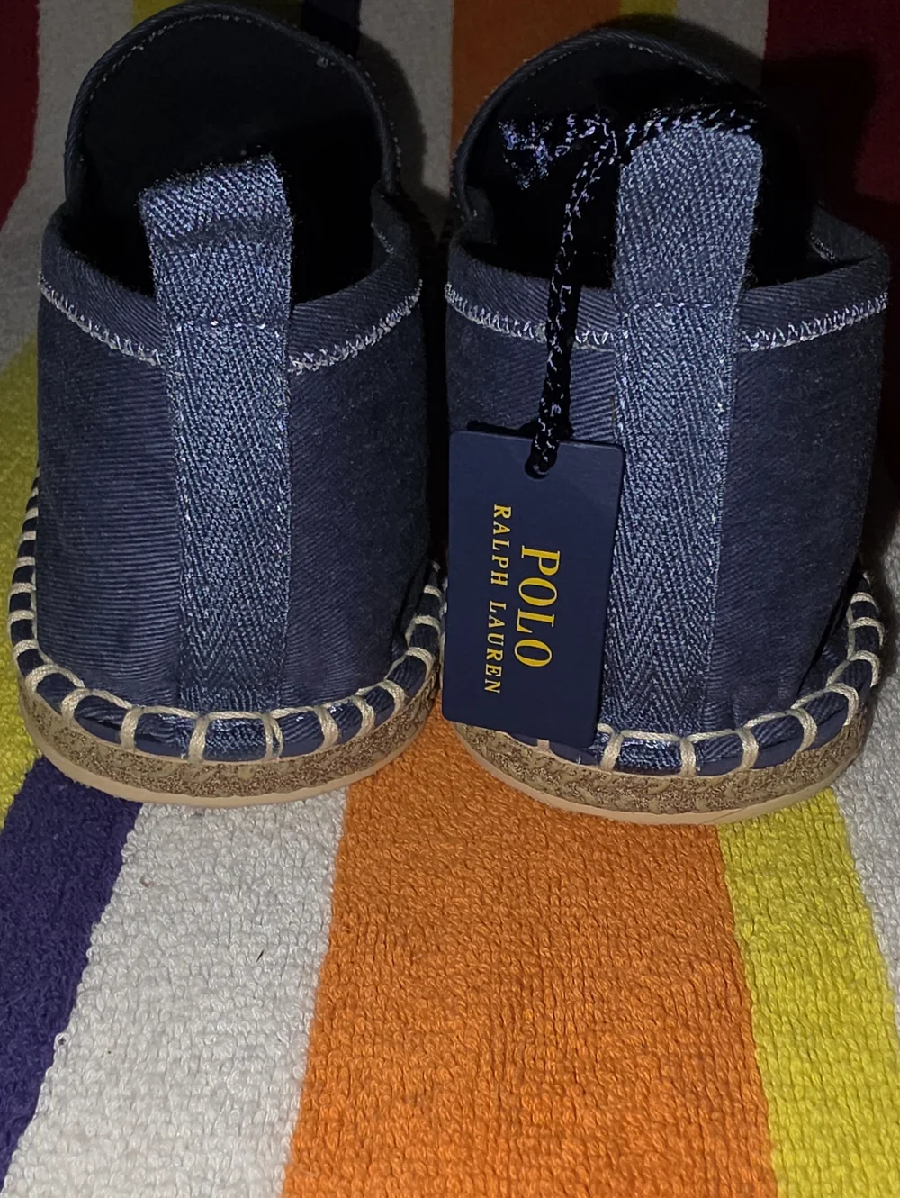 Polo Ralph Lauren Men's Barron Crest Espadrilles Size 10D NWT